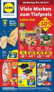 Lidl - aktueller Prospekt von 19.5.2025 bis 24.5.2025