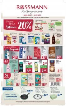 Rossmann - aktueller Prospekt von 3.7.2023 bis 7.7.2023