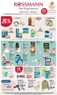 Rossmann - aktueller Prospekt von 4.8.2025 bis 8.8.2025
