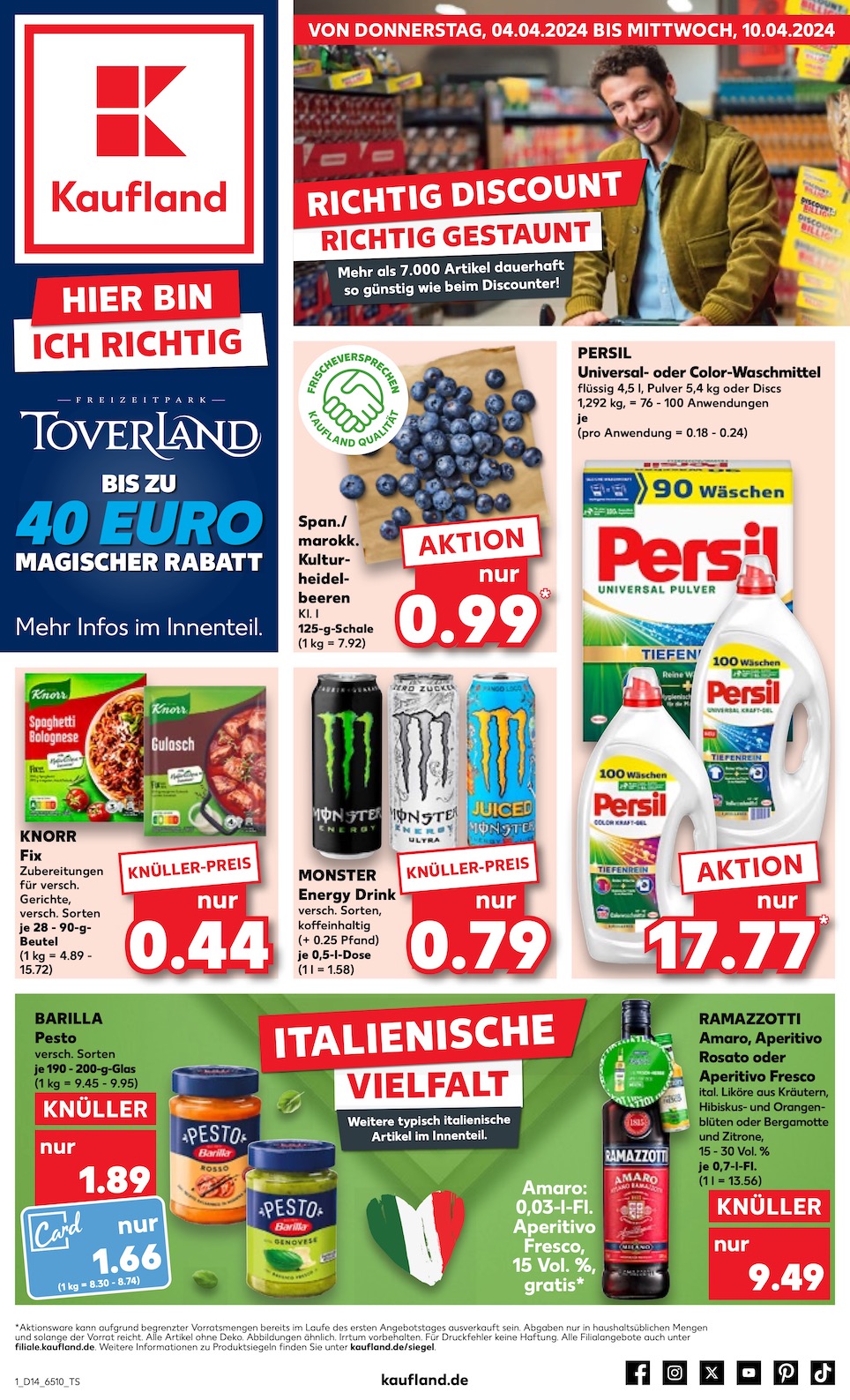 Kaufland aktueller Prospekt von 4.4.2024 bis 10.4.2024