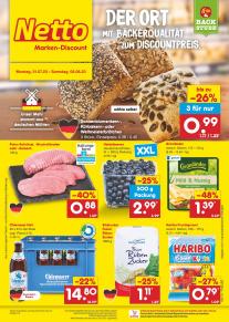 Netto - aktueller Prospekt von 31.7.2023 bis 5.8.2023